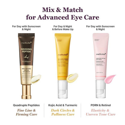 [medicube] Mix & Match Eye Serum Set | Deep & Kojic & PDRN